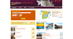 Desktop Screenshot of hotelisimo.es